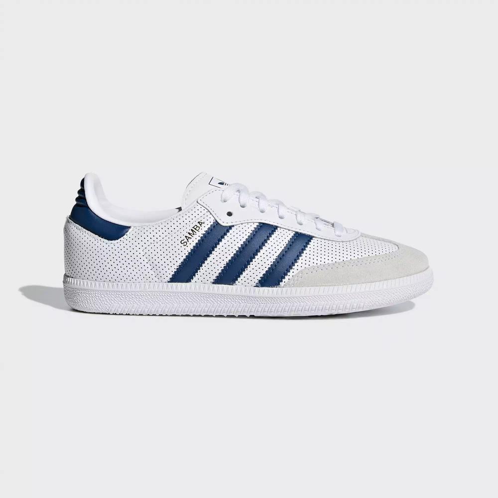 Adidas Samba OG Tenis Blancos Para Niña (MX-33931)